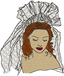 Bride #2 Embroidery Design