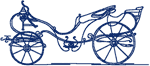 Redwork Carriage Embroidery Design