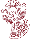 Machine Embroidery Designs: Christmas Angel