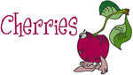 Machine Embroidery Designs: Cherries