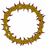 Christian Machine Embroidery Designs: Crown of Thorns