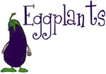 Machine Embroidery Designs: Eggplants