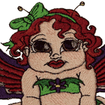 Machine Embroidery Designs: Lowbecca Dell Fairy: Kizzea