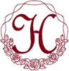 Machine Embroidery Designs: French Roses Alphabet H