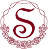 Machine Embroidery Designs: French Roses Alphabet S