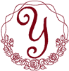 Machine Embroidery Designs: French Roses Alphabet Y