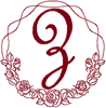Machine Embroidery Designs: French Roses Alphabet Z