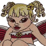 Sela Fairy Embroidery Design