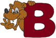 Machine Embroidery Designs: Really Neat Animal Alphabet B