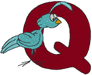 Machine Embroidery Designs: Really Neat Animal Alphabet Q