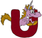 Machine Embroidery Designs: Really Neat Animal Alphabet U