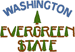 US States Machine Embroidery Designs: Washington