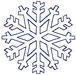 Redwork Machine Embroidery Designs: Redwork Snowflake 11