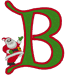 Machine Embroidery Designs: Santa's Alphabet B