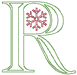 Machine Embroidery Designs: Redwork Snowflake Alphabet R