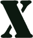 Alphabets Machine Embroidery Designs: Army Alphabet X