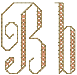 Alphabets Machine Embroidery Designs: Festival Alphabet B