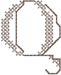 Alphabets Machine Embroidery Designs: Cambridge Alphabet Q