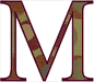 Machine Embroidery Designs: Greek Alphabet M