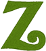 Alphabets Machine Embroidery Designs: Cairo Font Uppercase Z