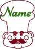 Redwork Embroidery Designs: Redwork Retro Advertising: Chef