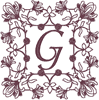 Machine Embroidery Designs: Redwork Ornate Enhanced Alphabet G