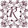 Machine Embroidery Designs: Redwork Ornate Enhanced Alphabet R