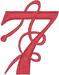 Alphabets Machine Embroidery Designs: JoliScript Font Number 7