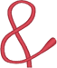 Alphabets Machine Embroidery Designs: JoliScript Font Ampersand