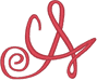 Alphabets Machine Embroidery Designs: JoliScript Font Uppercase A