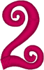 Machine Embroidery Designs: Curlz Alphabet 2