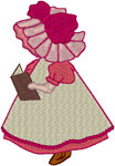 Machine Embroidery Designs: Sunbonnet Sue 9