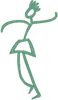 Machine Embroidery Designs: Stick Figure 3