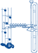 Redwork Instrument Alphabet H