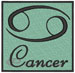 Machine Embroidery Design: Cancer