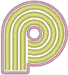 Alphabets Machine Embroidery Designs: Dreamland Alphabet P