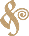 Alphabets Machine Embroidery Designs: Edison Ampersand