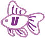 Alphabets Machine Embroidery Designs: Fishy Alphabet U