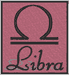 Machine Embroidery Design: Libra