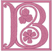Machine Embroidery Designs: Ornate Alphabet B