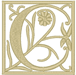 Machine Embroidery Designs: Ornate Alphabet C