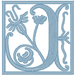 Machine Embroidery Designs: Ornate Alphabet J