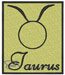 Machine Embroidery Design: Taurus