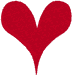 Alphabets Machine Embroidery Designs: Hearts Alphabet Y